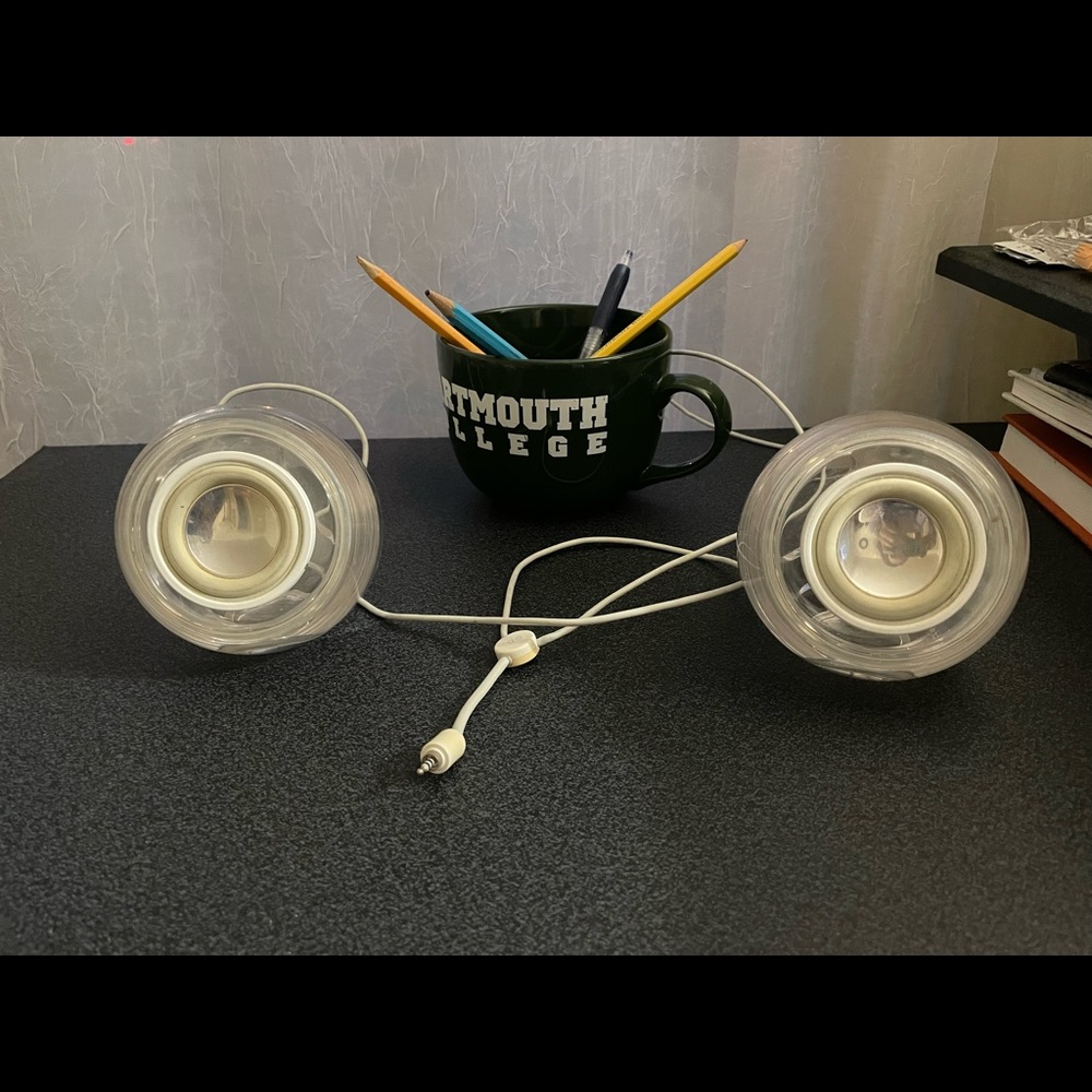 Vintage apple speakers